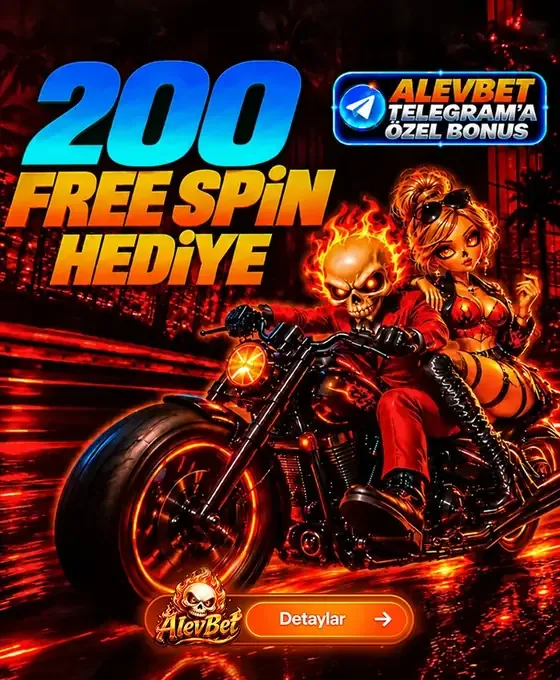 Telegram’a özel 200 freespin kartı