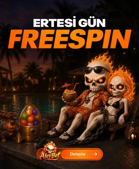 Alevbet ertesi gün freespin kampanya kartı